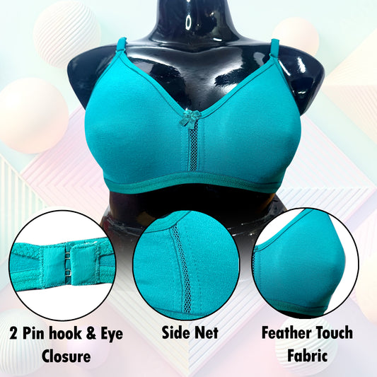 ByouBra Beautiful three side net Bra  Elegance Stylish and Comfy Fabric