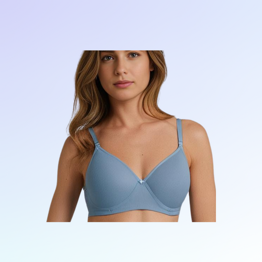 ByouBra Blue Stylish Comfy Bra